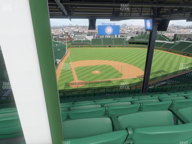 Seating view for Wrigley Field Section 421 Right