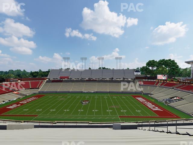 Seating view for Carter-Finley Stadium Section 27