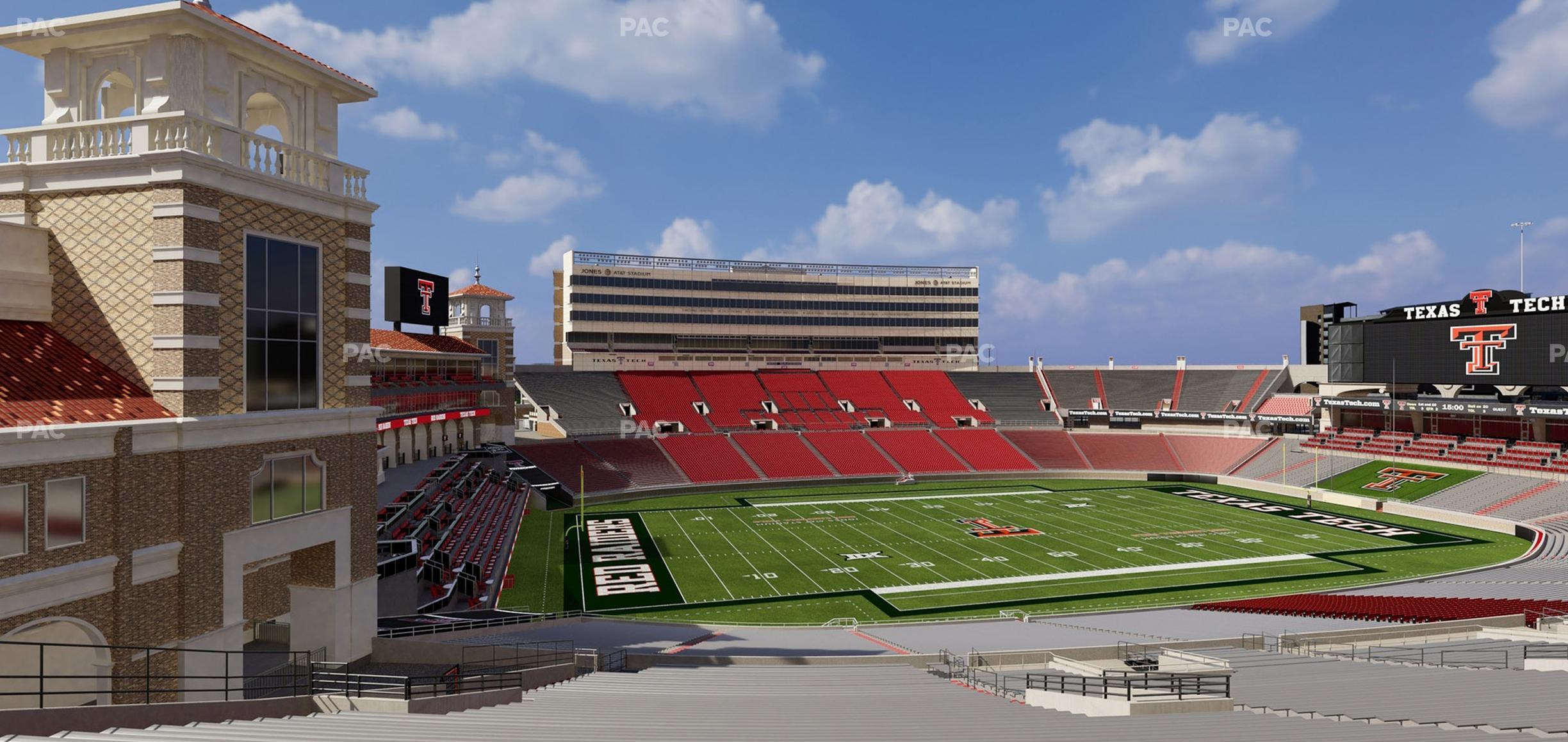 Seating view for Jones AT&T Stadium Section 122