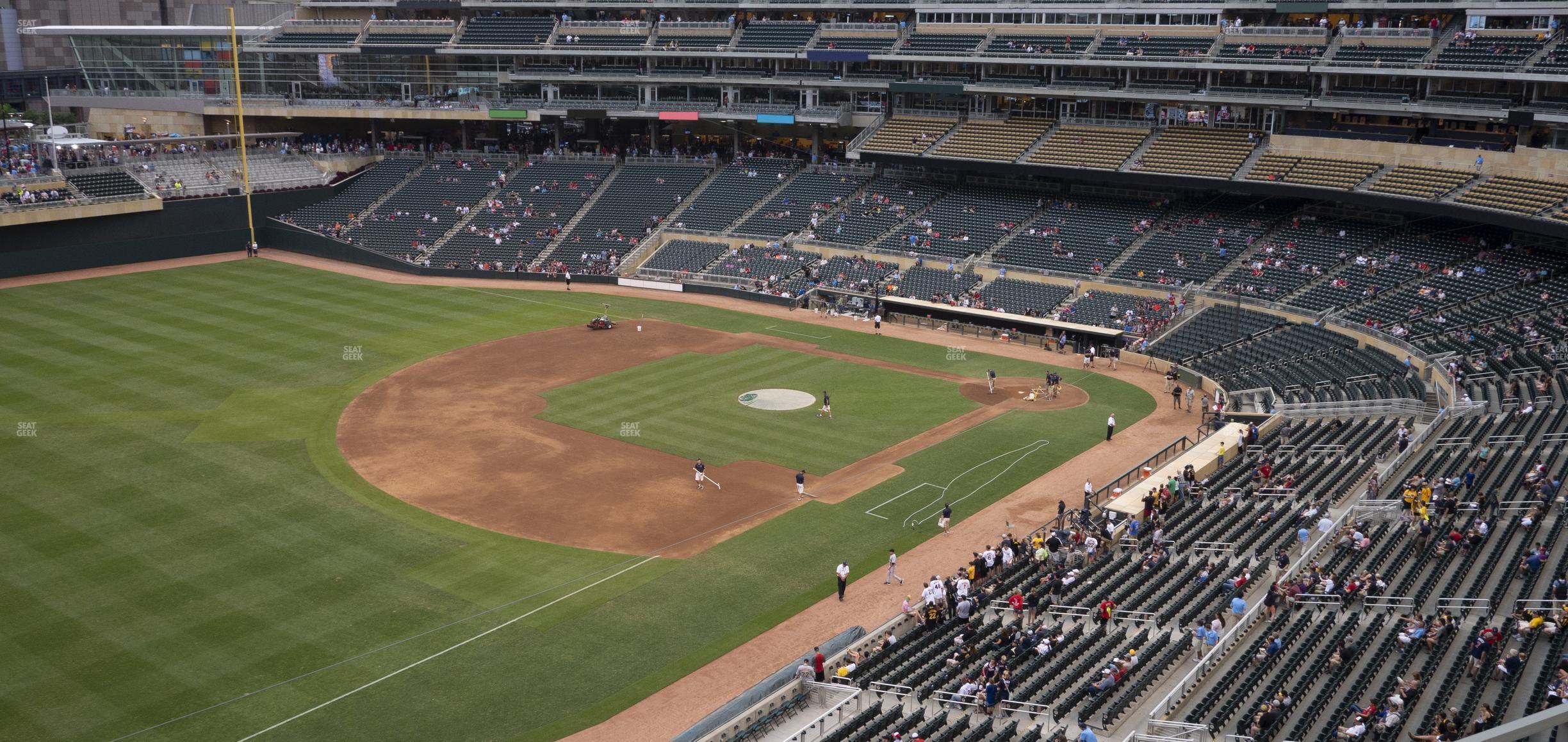 Seating view for Target Field Section 226