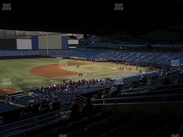 Seating view for Tropicana Field Section 127