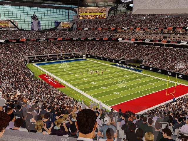 Seating view for Allegiant Stadium Section West Suite 2040