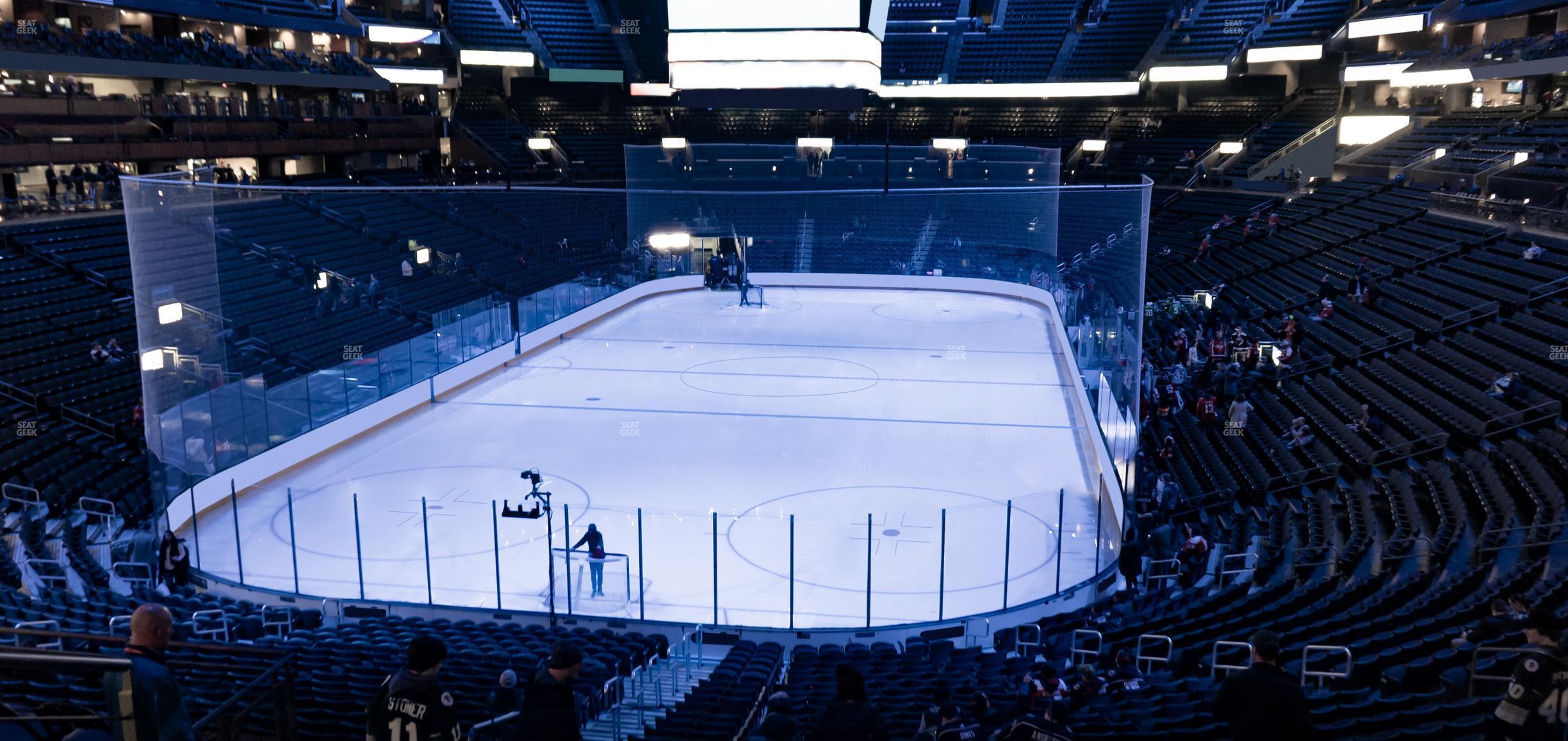 Seating view for Nationwide Arena Section Club 11