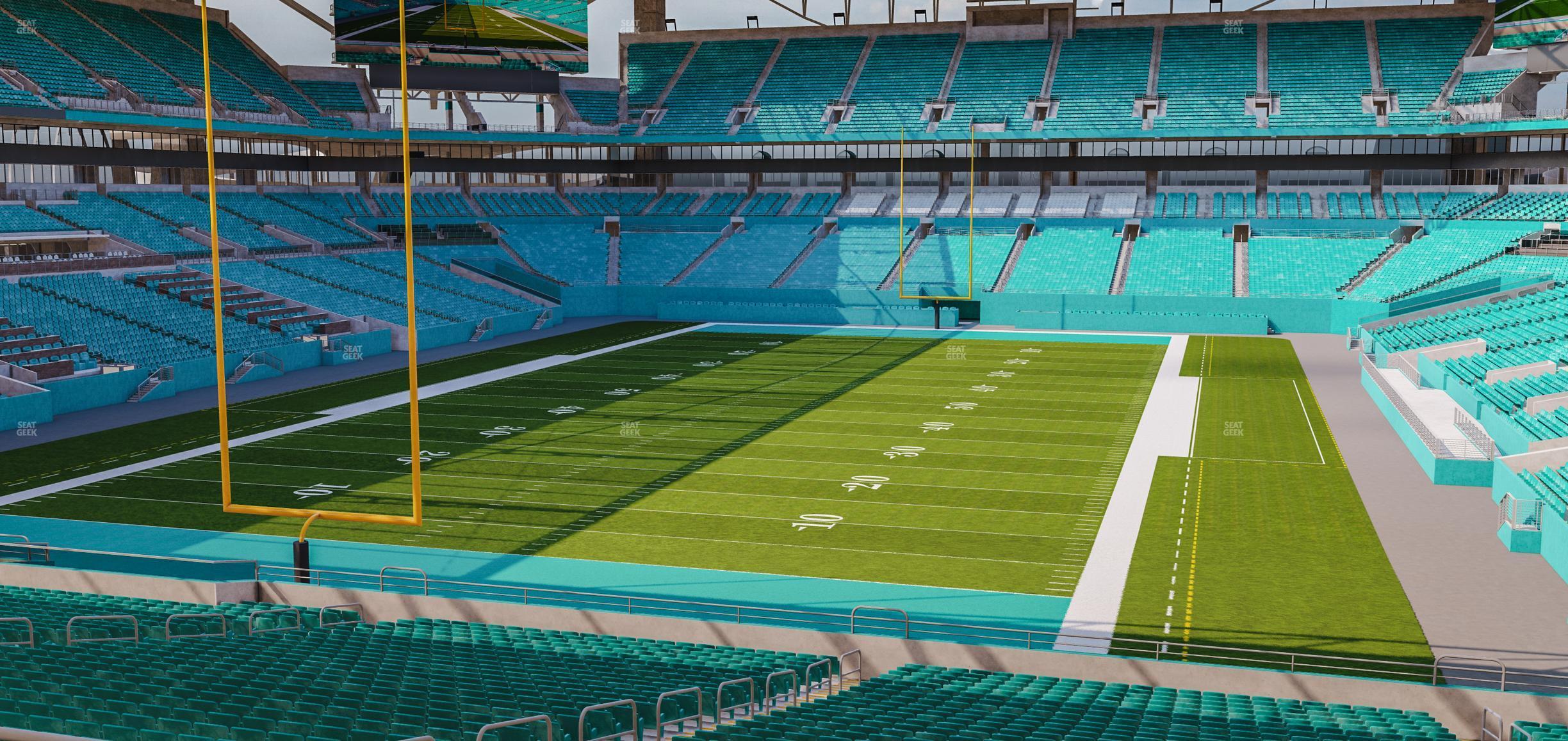 Seating view for Hard Rock Stadium Section 230