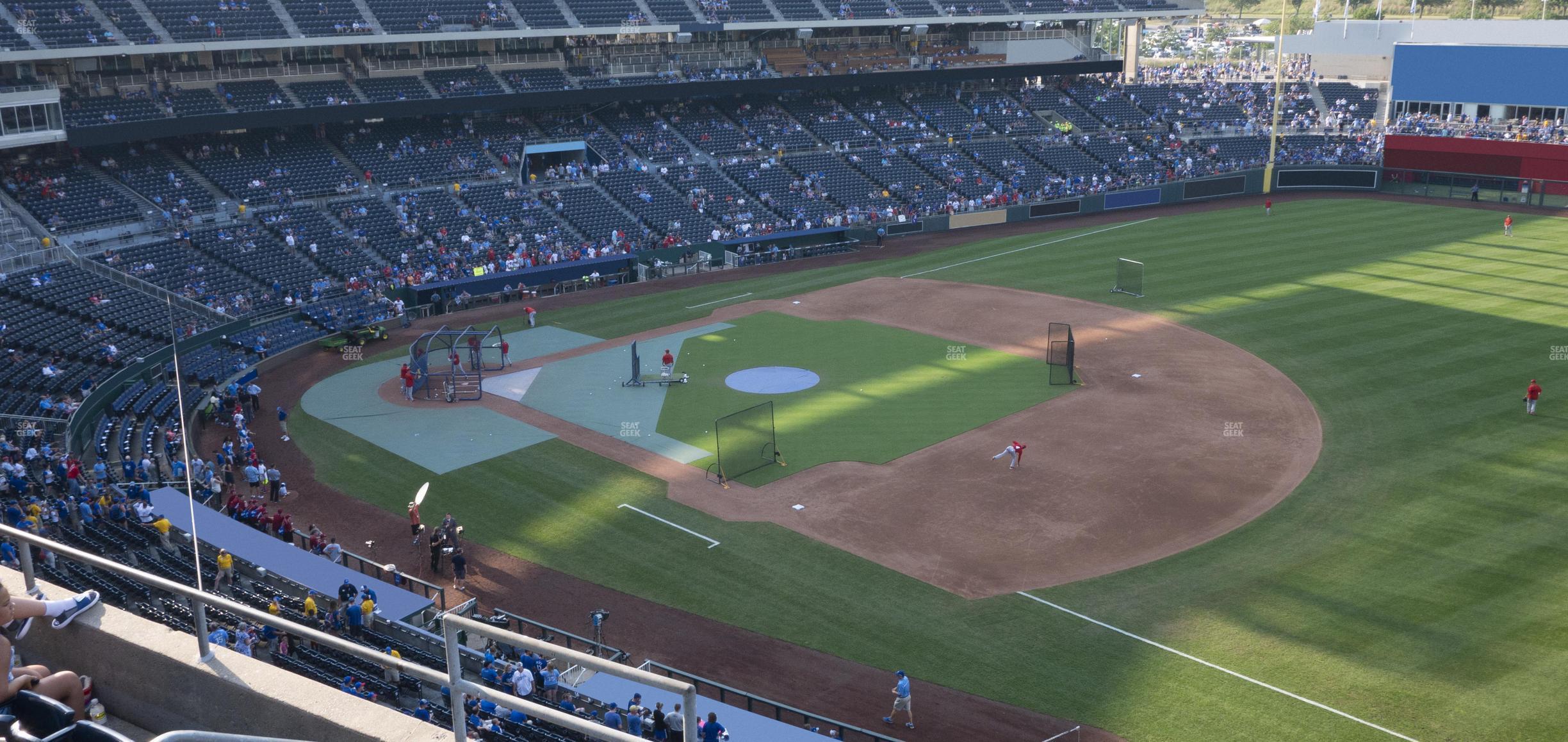 Seating view for Kauffman Stadium Section 434