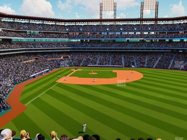 Seating view for Citizens Bank Park Section 203