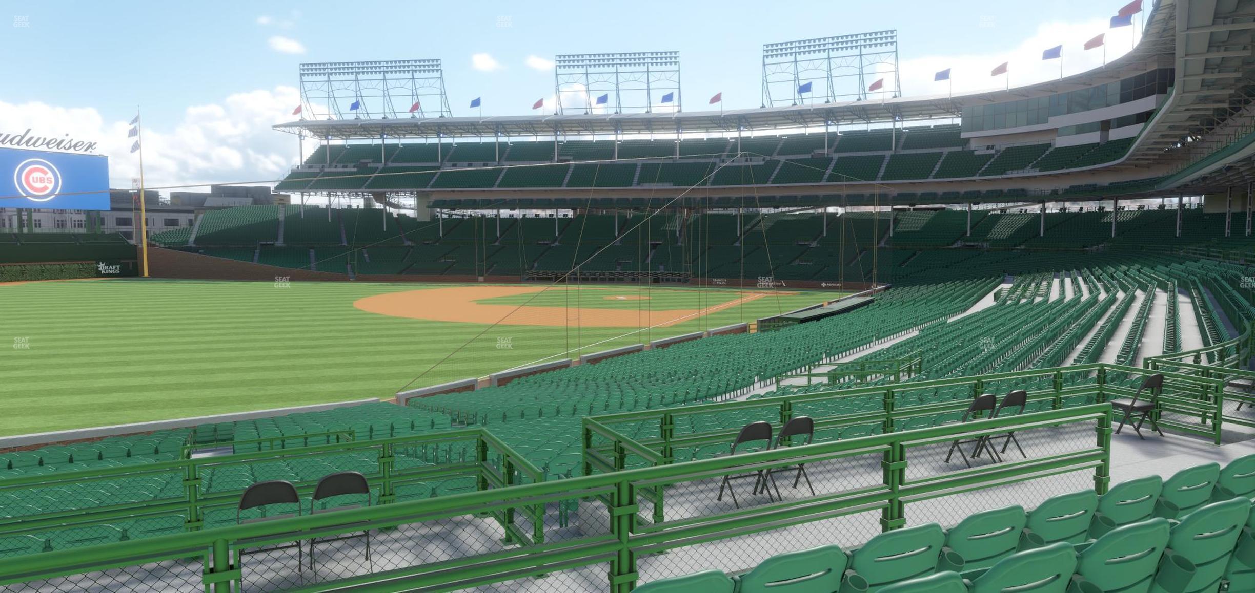 Seating view for Wrigley Field Section 204