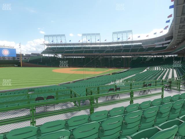 Seating view for Wrigley Field Section 204