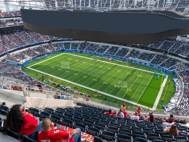 Seating view for SoFi Stadium Section 545