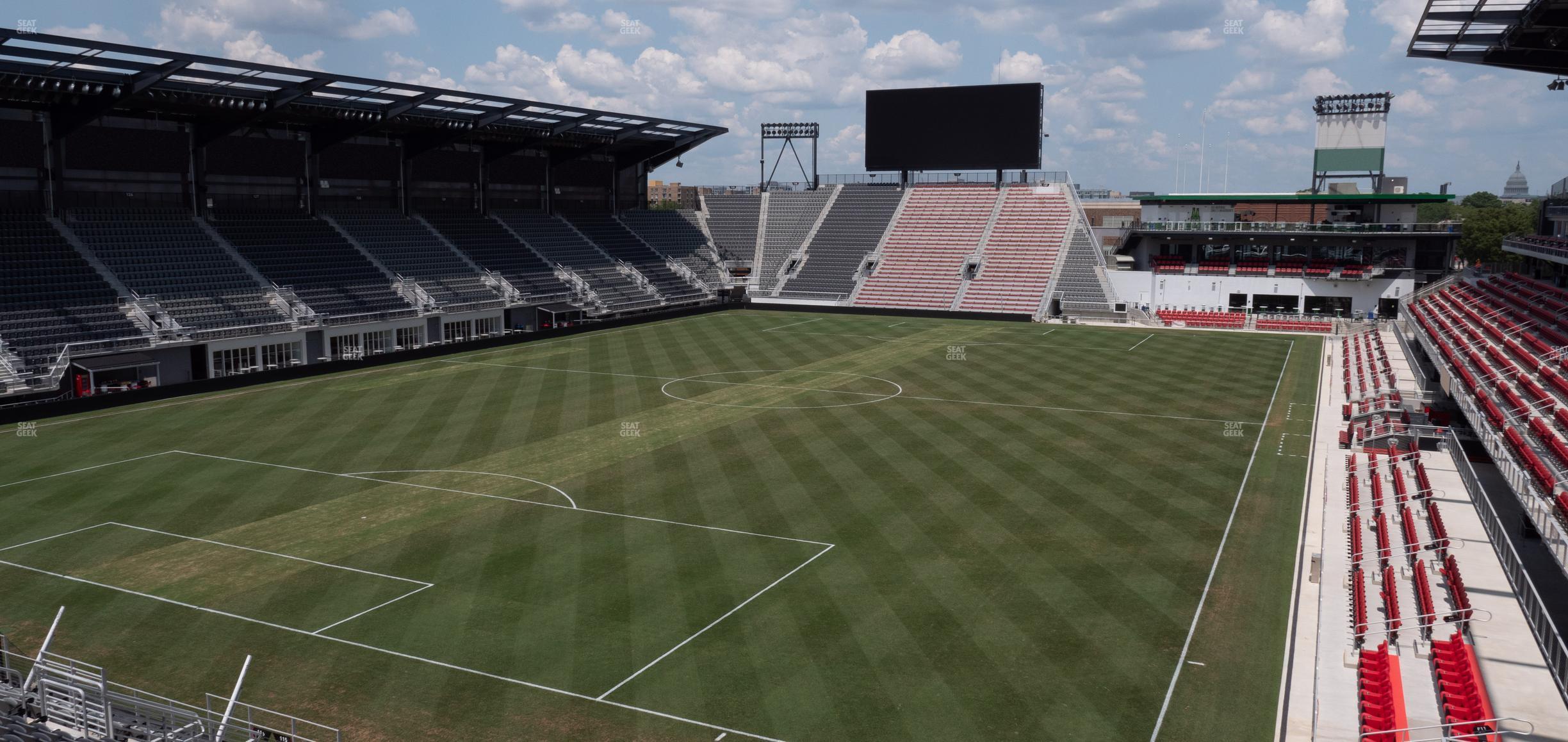 Seating view for Audi Field Section 114