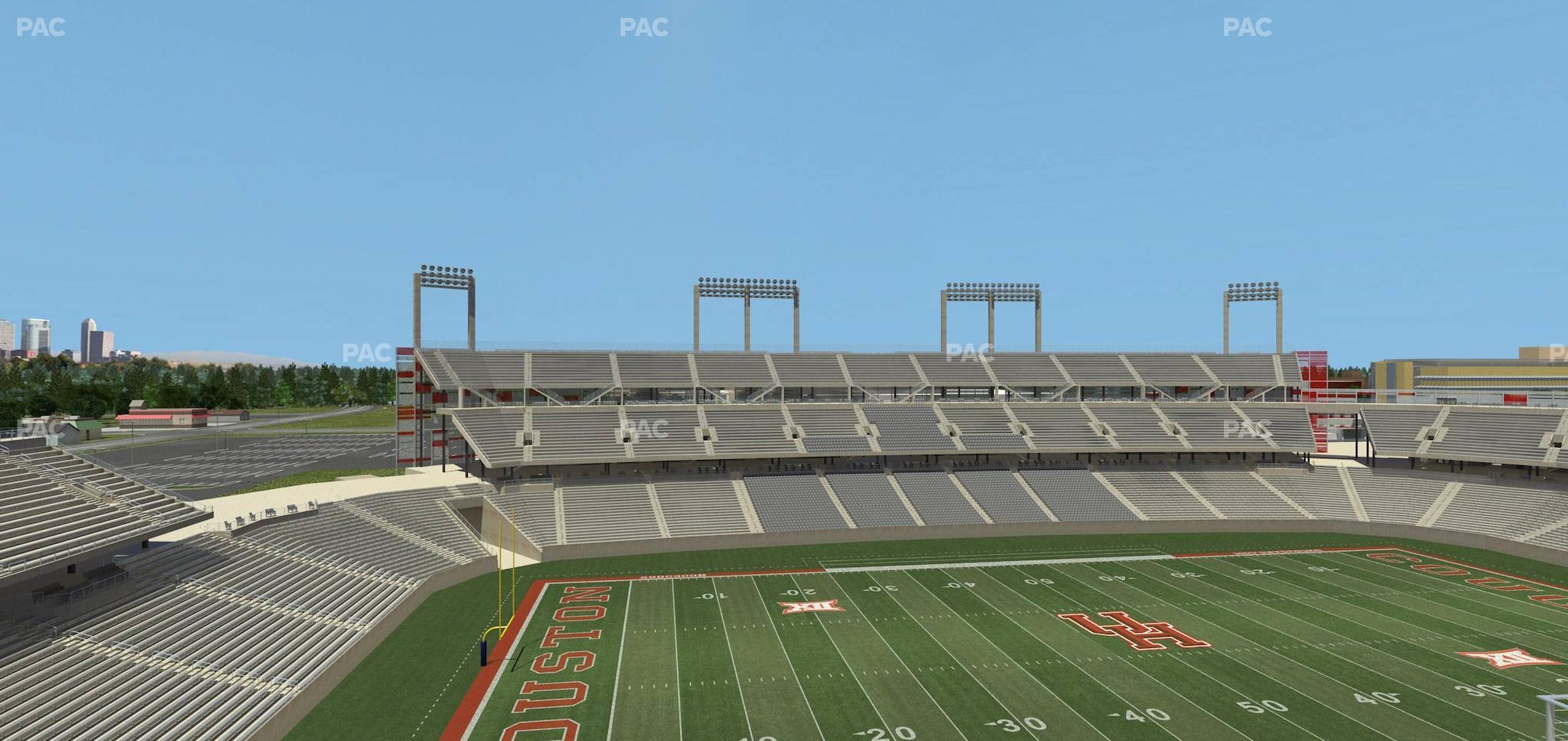 Seating view for TDECU Stadium Section 311