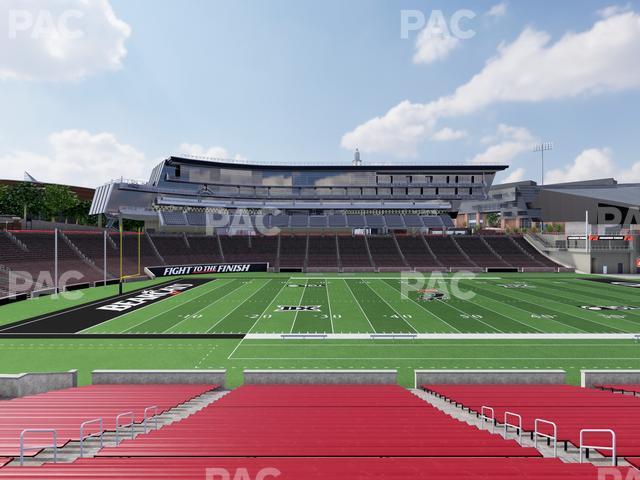 Seating view for Nippert Stadium Section 108