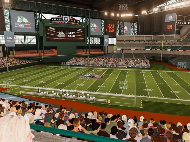 Seating view for Chase Field Section Suite 48