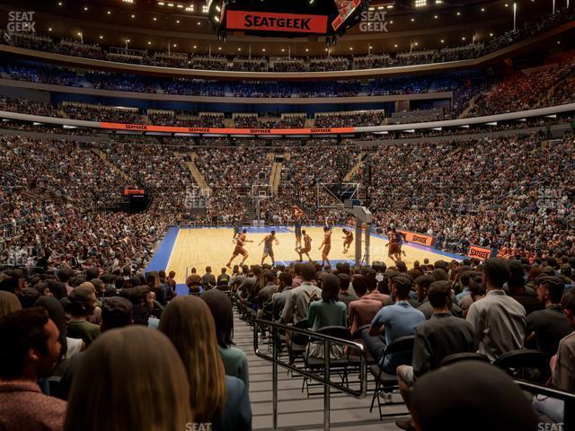 Seating view for Madison Square Garden Section 1