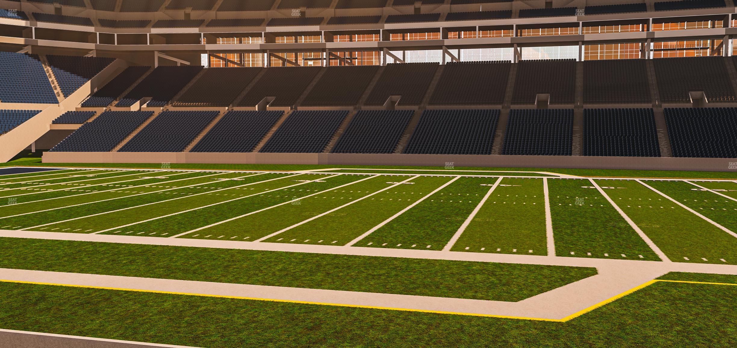 Seating view for Lumen Field Section 134