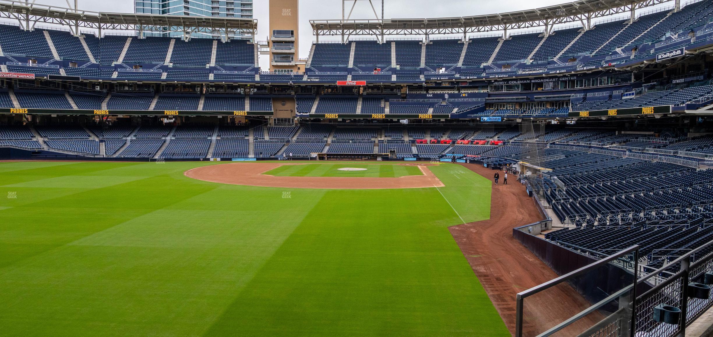 Seating view for Petco Park Section Western Metal Building Suite 3 B