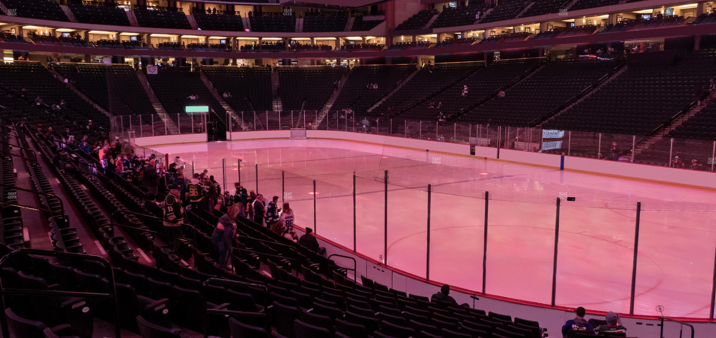 Seating view for Xcel Energy Center Section 113