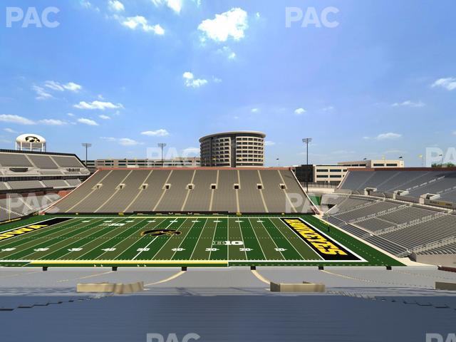 Seating view for Kinnick Stadium Section 125