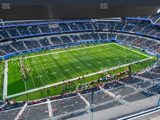 Seating view for SoFi Stadium Section 439