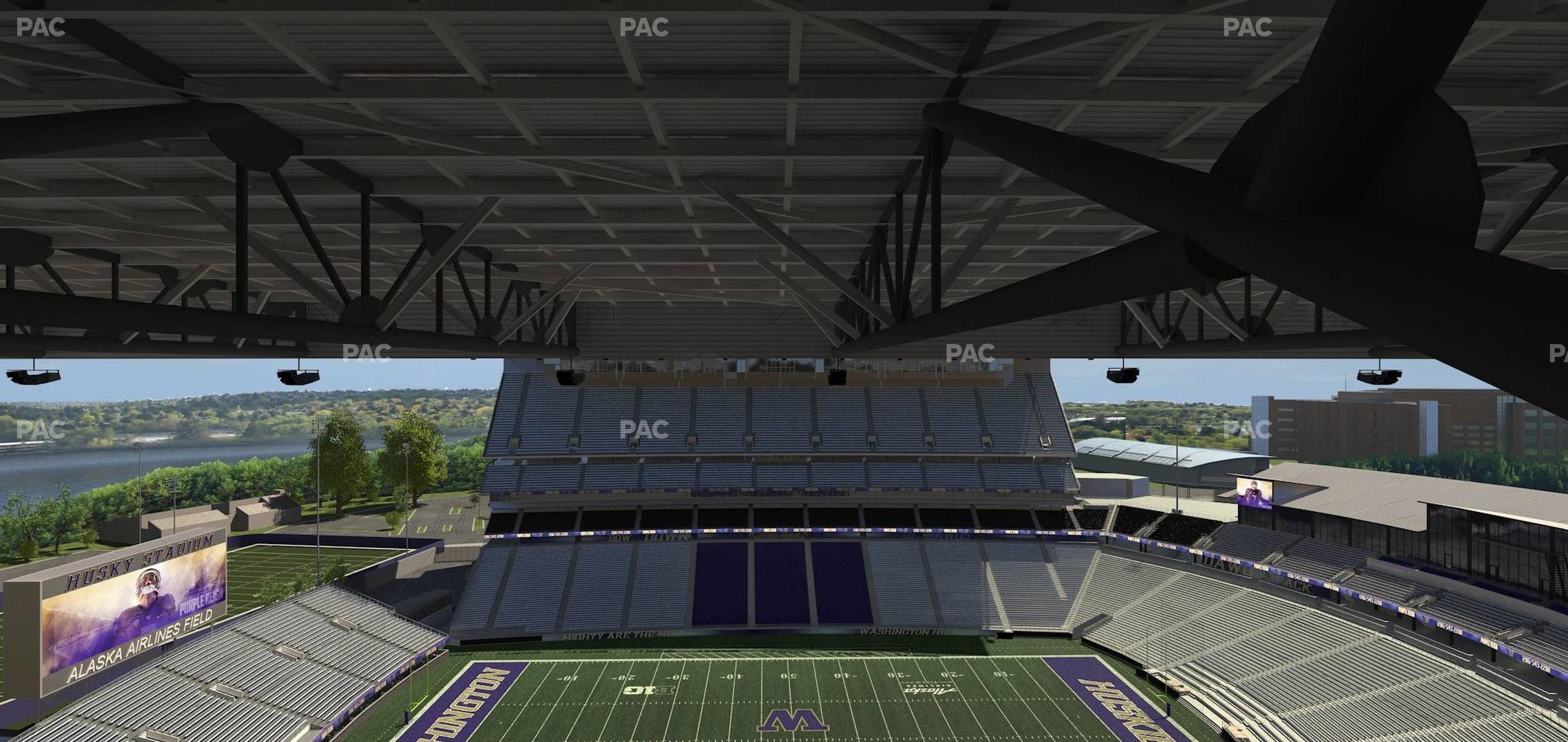 Seating view for Husky Stadium Section 329