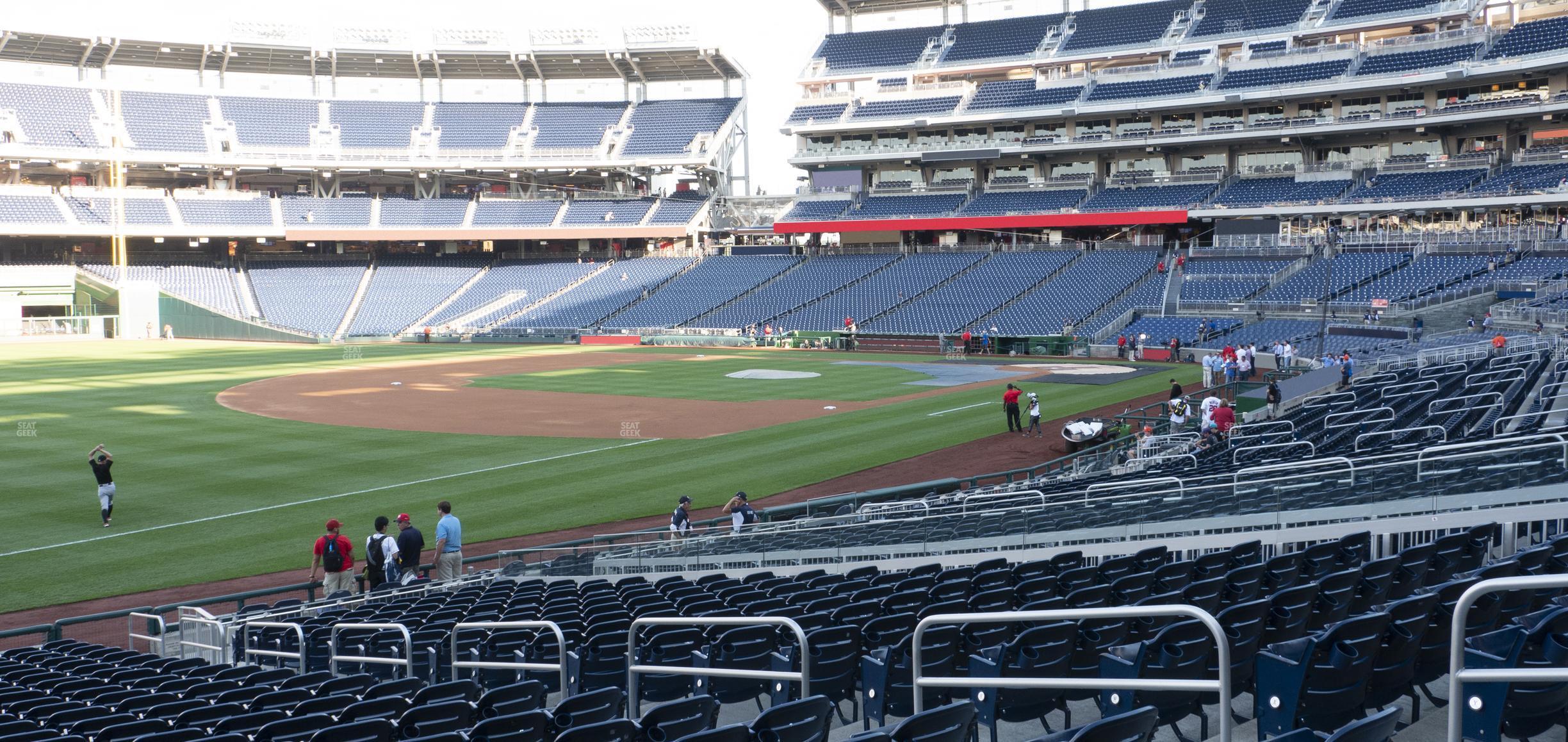 Seating view for Nationals Park Section 111