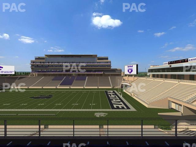 Seating view for Bill Snyder Family Stadium Section 231