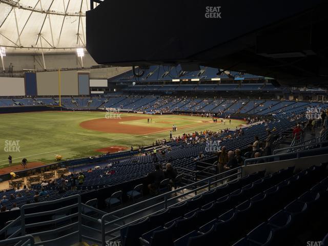 Seating view for Tropicana Field Section 131