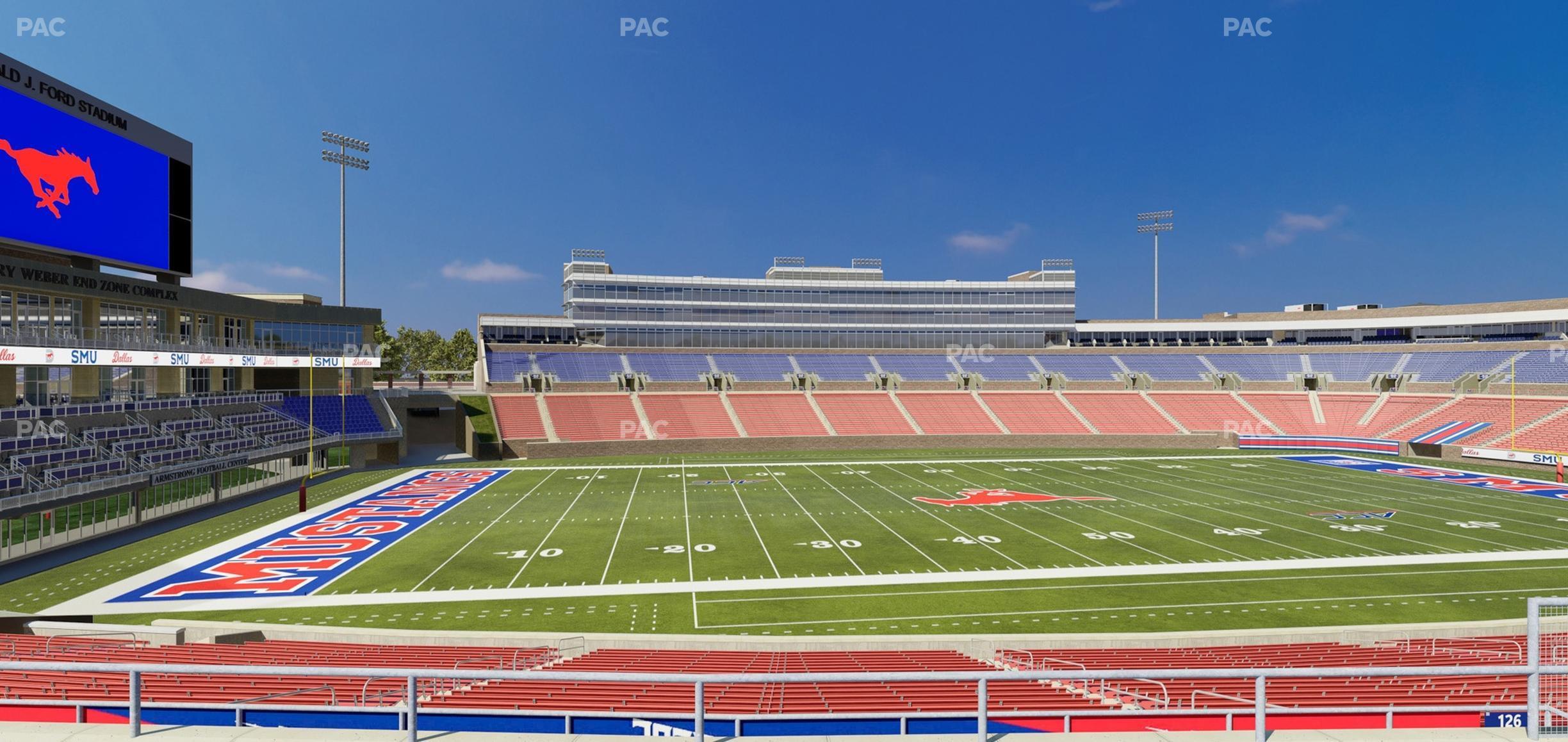 Seating view for Gerald Ford Stadium Section 226