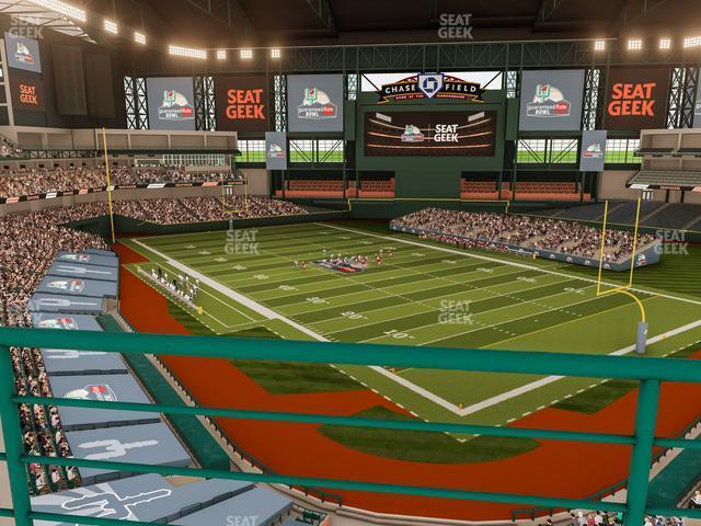 Seating view for Chase Field Section 320 W