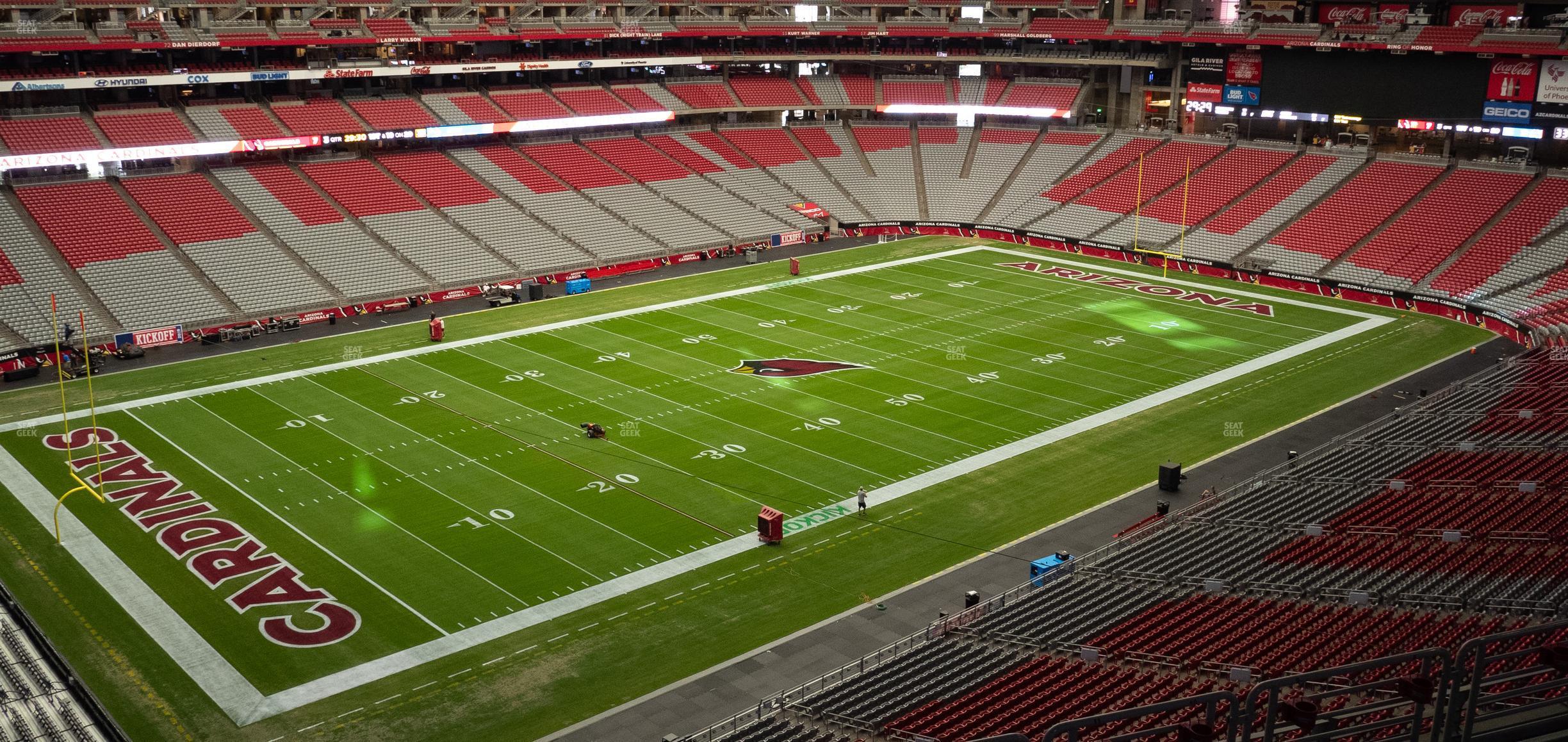 Seating view for State Farm Stadium Section Ring Of Honor Wc 451