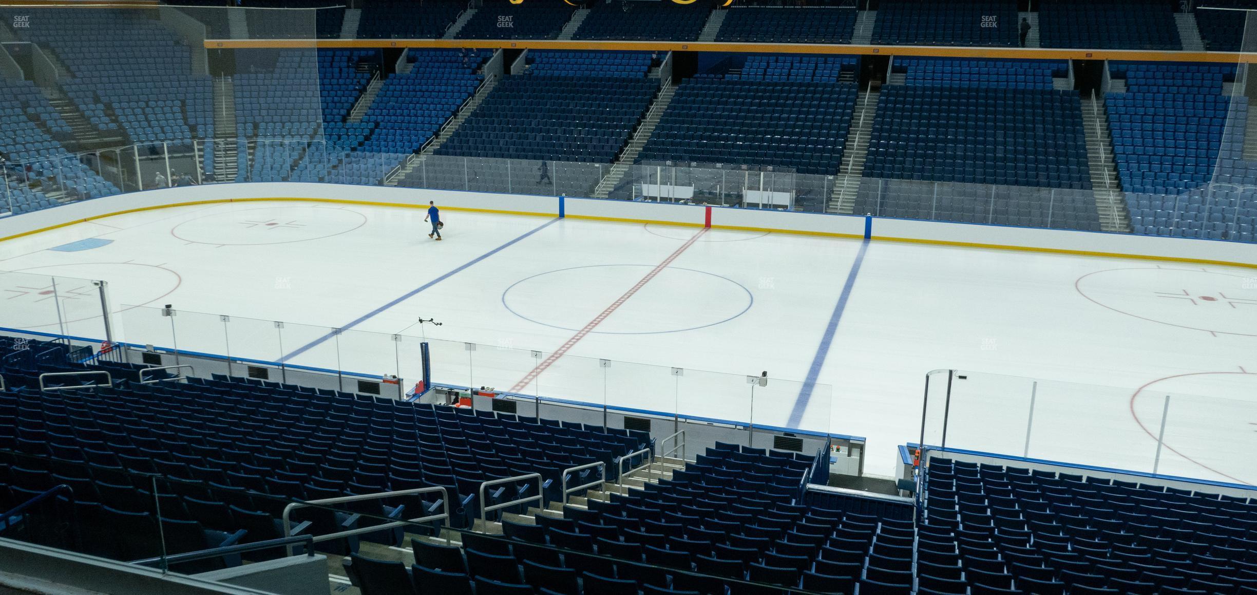 Seating view for KeyBank Center Section 206