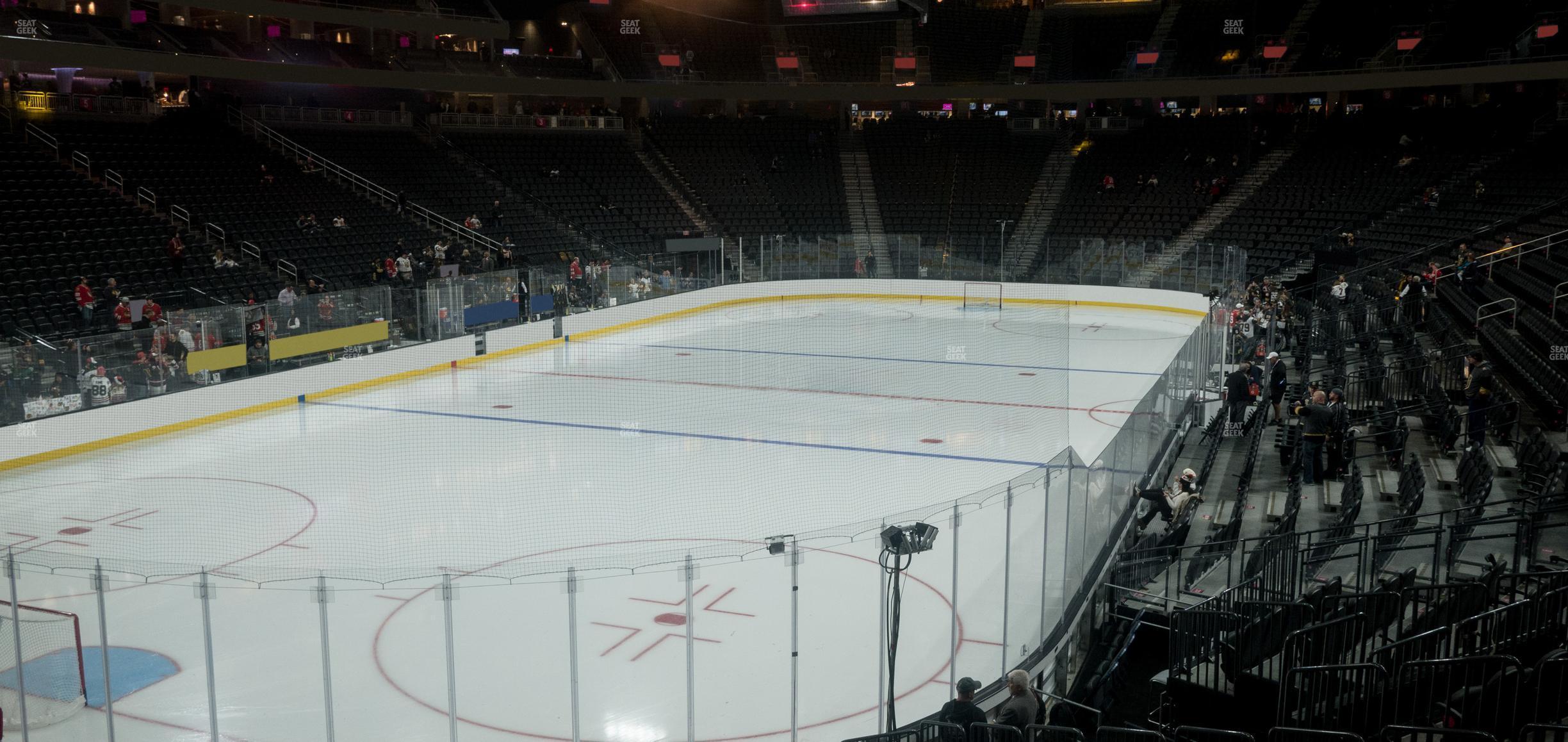 Seating view for T-Mobile Arena Section 12