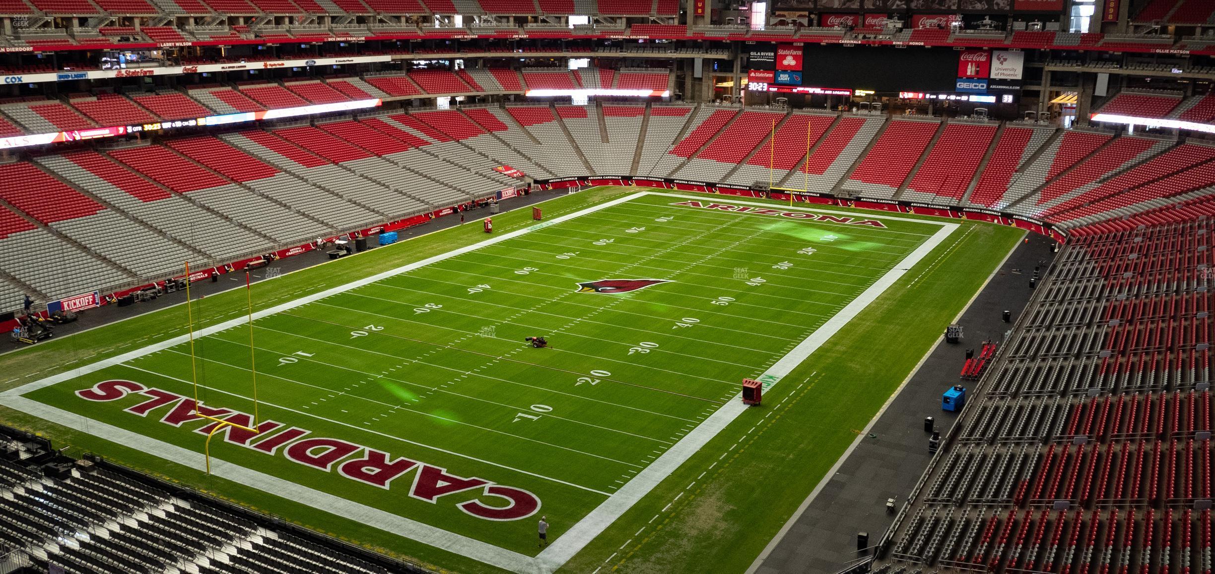 Seating view for State Farm Stadium Section Ring Of Honor Wc 454