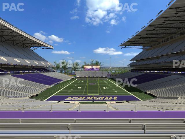 Seating view for Husky Stadium Section 218