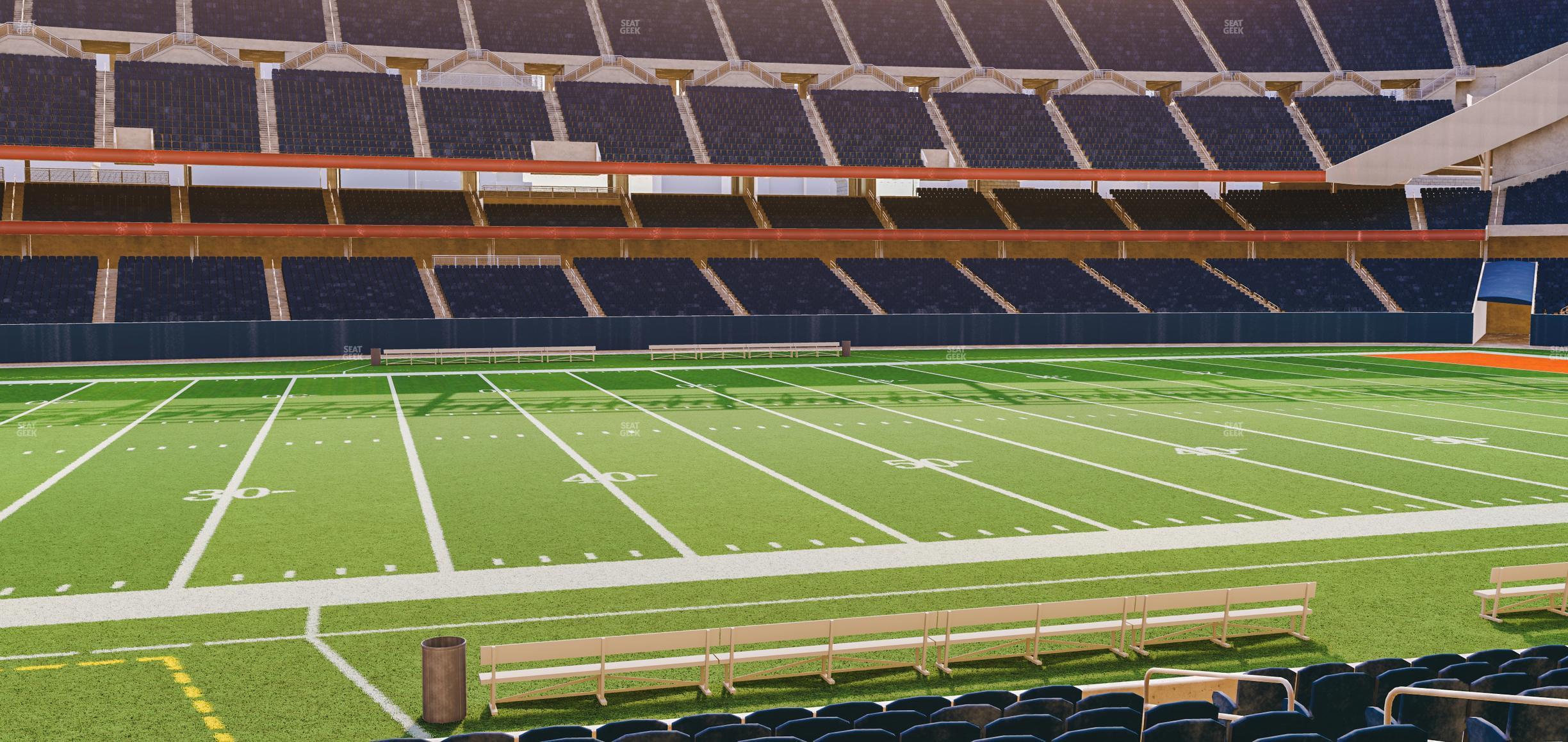 Seating view for Soldier Field Section 111