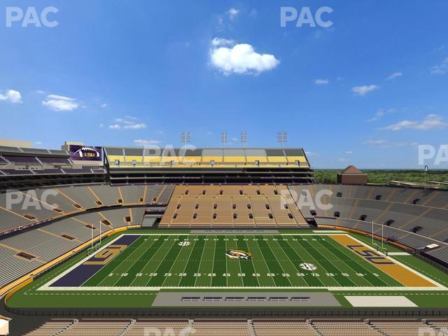 Seating view for Tiger Stadium Section 536