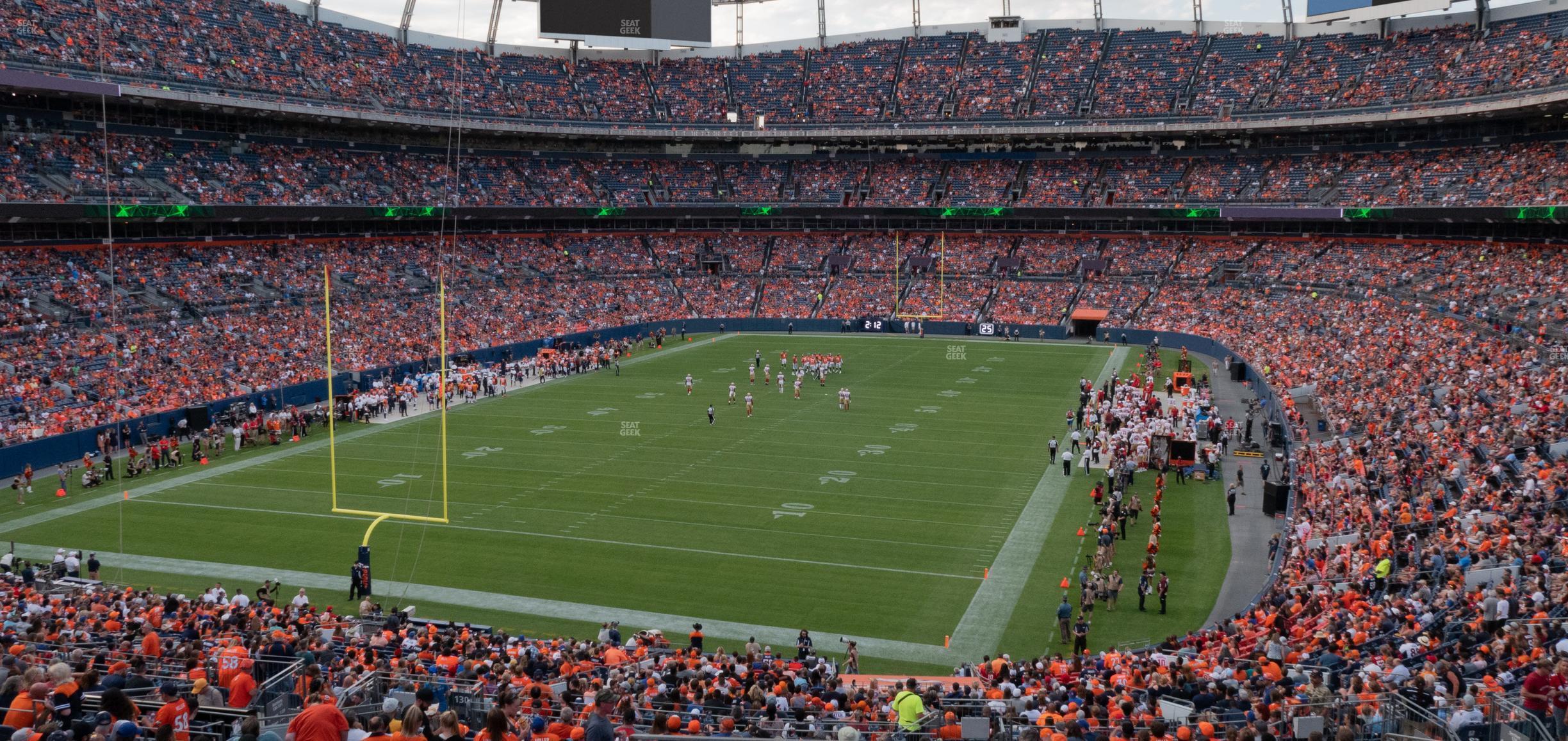 Seating view for Empower Field at Mile High Section 230