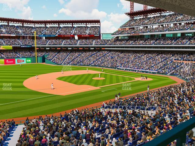 Seating view for Citizens Bank Park Section Suite 12