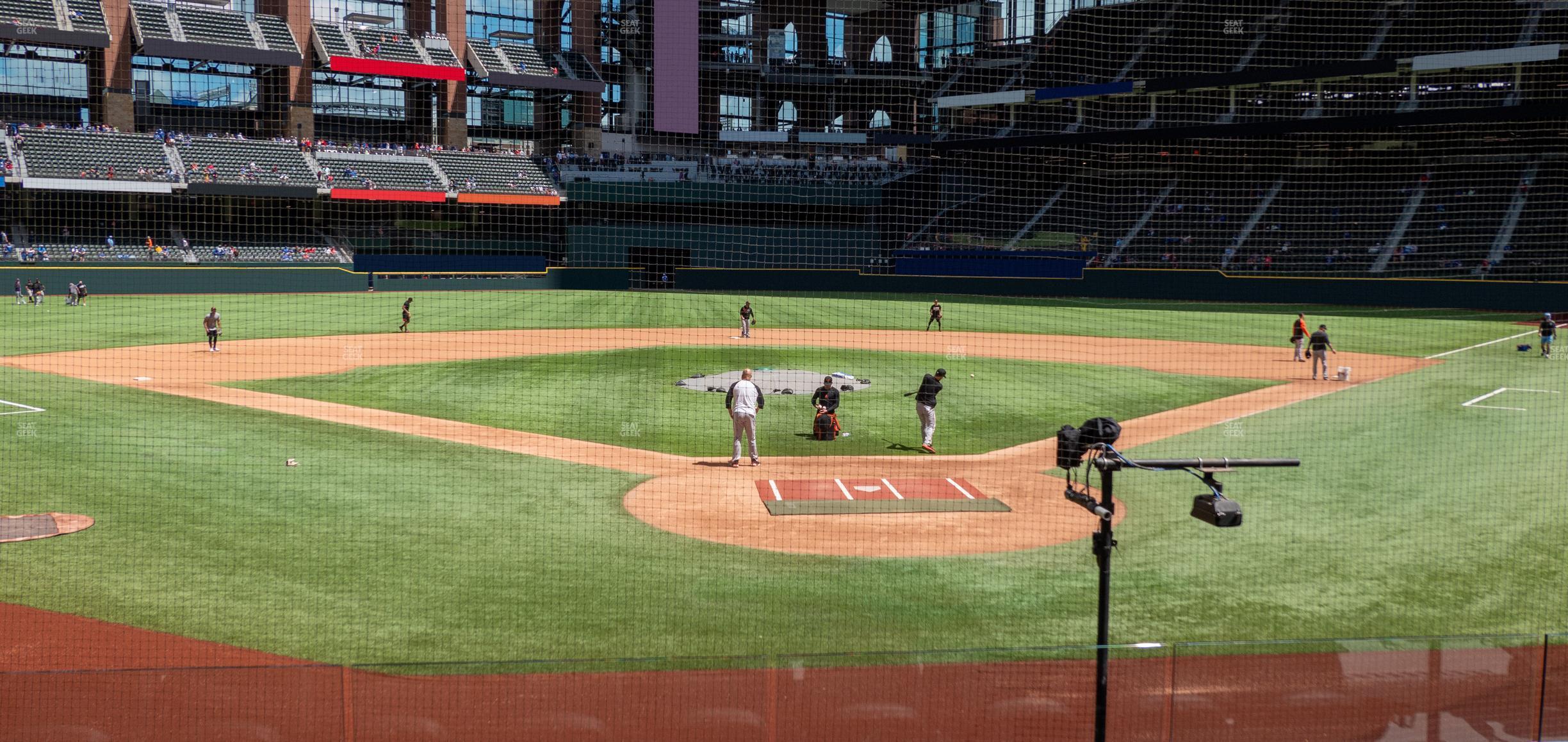 Seating view for Globe Life Field Section 12