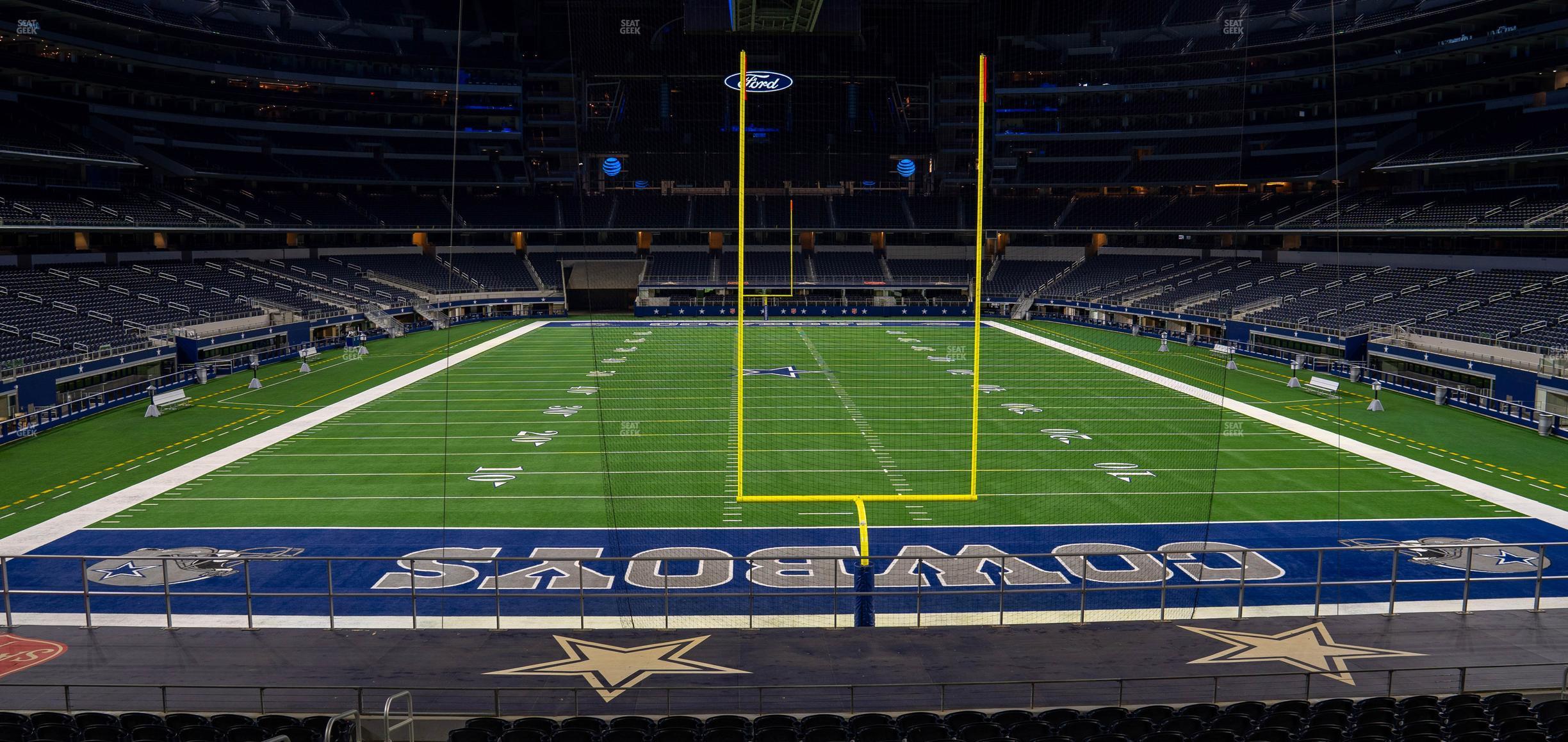 Seating view for AT&T Stadium Section Hall Of Fame Suite 241