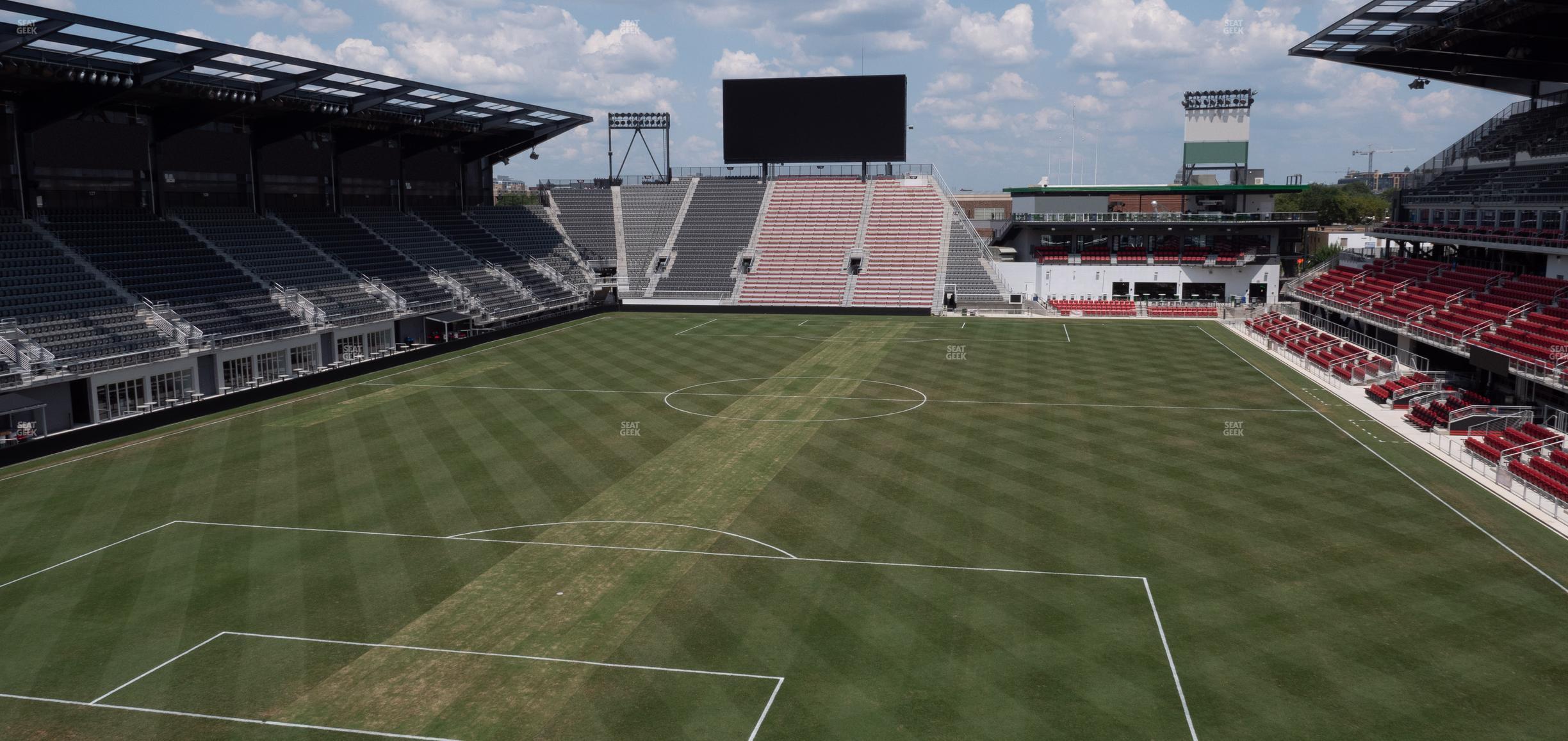 Seating view for Audi Field Section 116