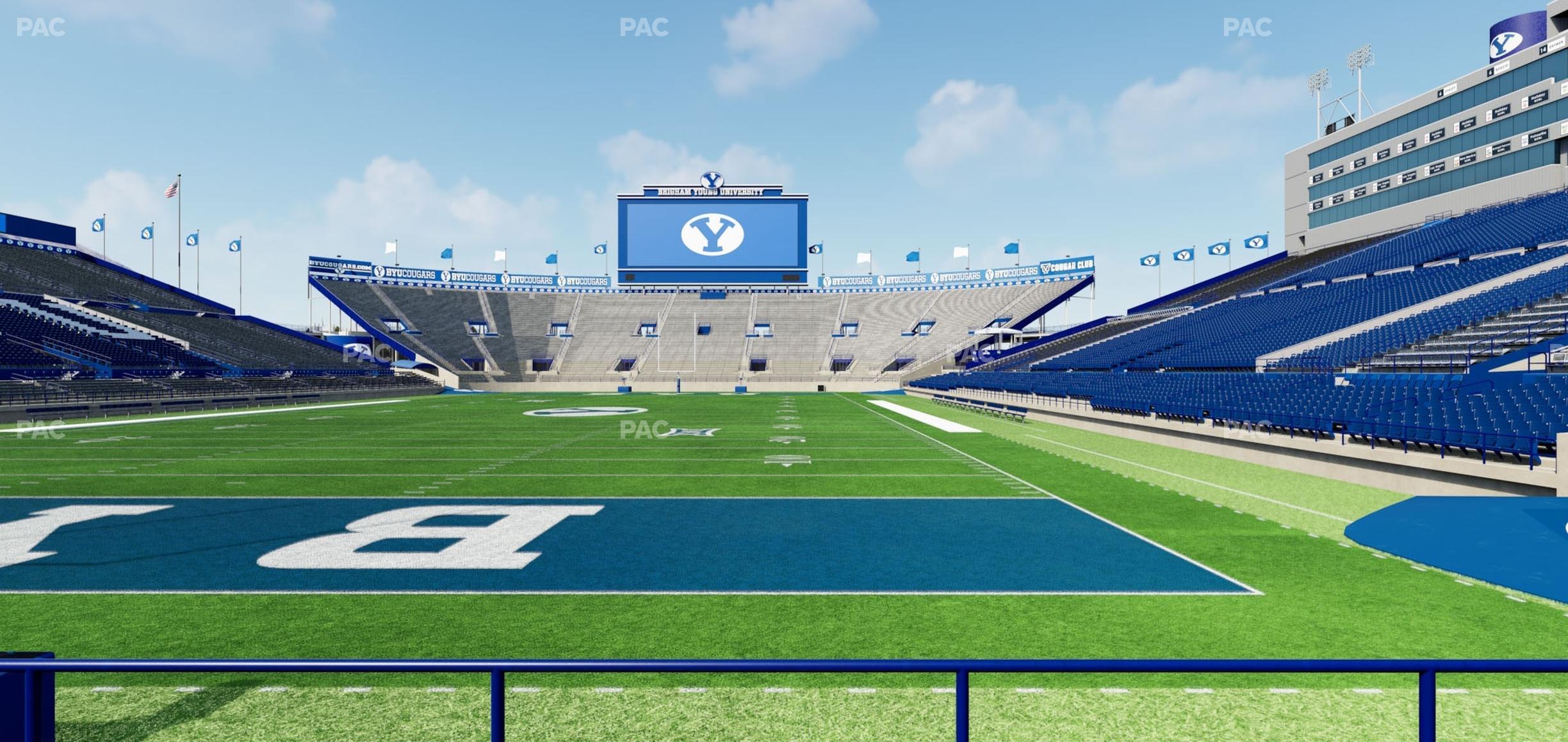 Seating view for LaVell Edwards Stadium Section 24