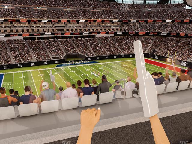 Seating view for Allegiant Stadium Section West Suite 2059