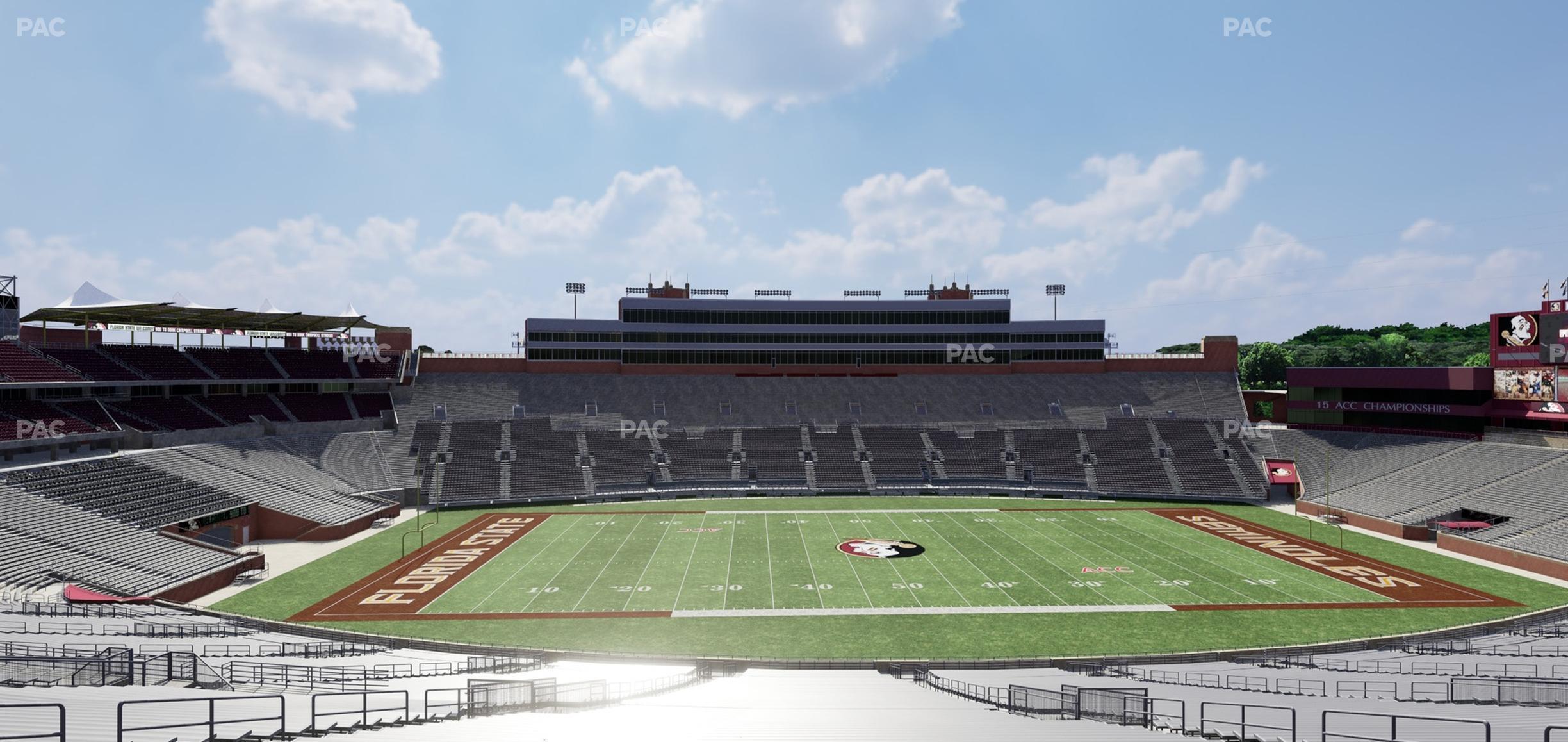 Seating view for Doak Campbell Stadium Section 11