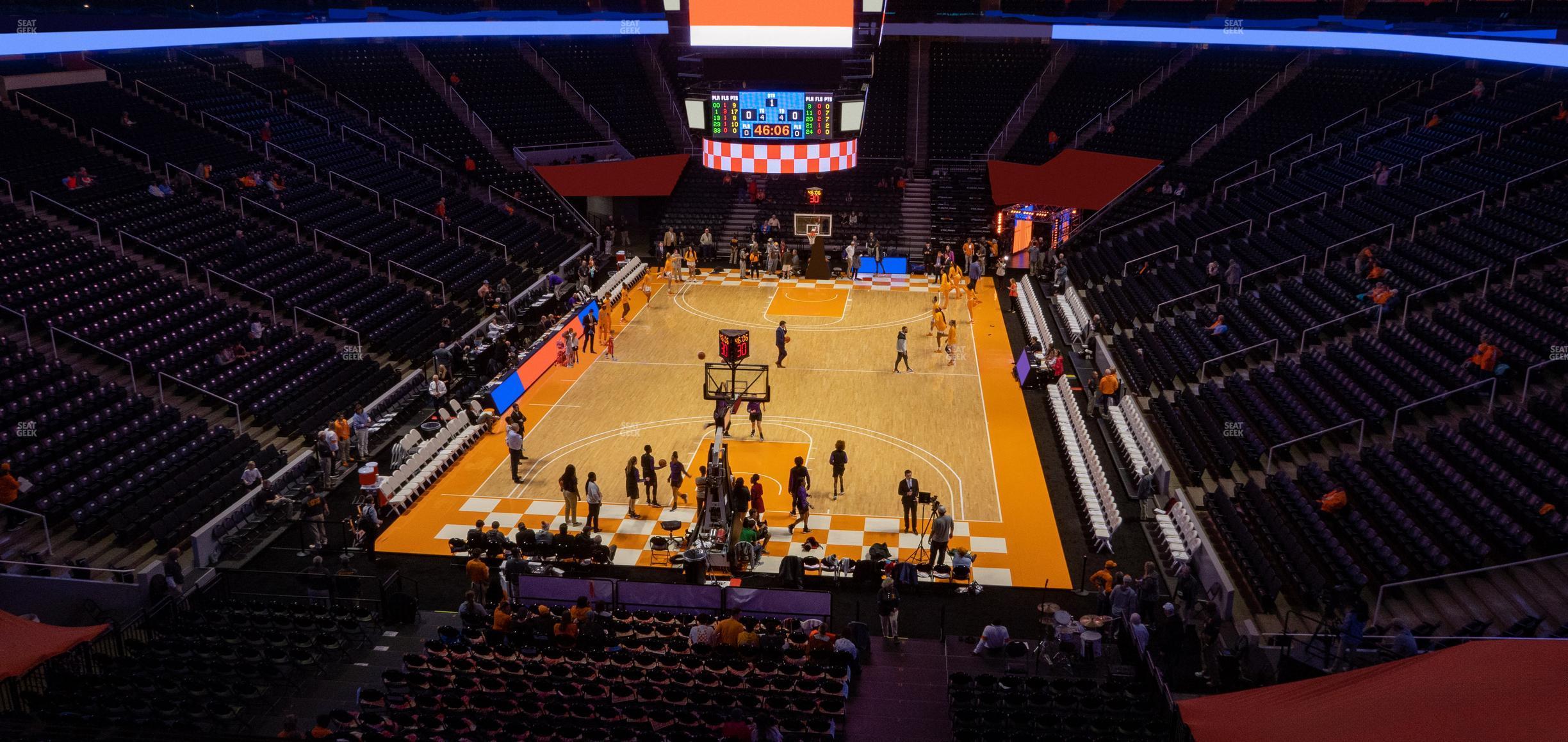 Seating view for Thompson-Boling Arena at Food City Center Section 228