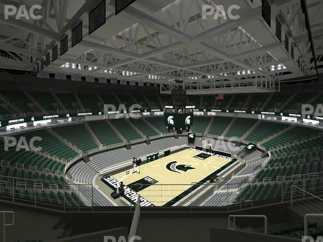 Seating view for Jack Breslin Student Events Center Section 232