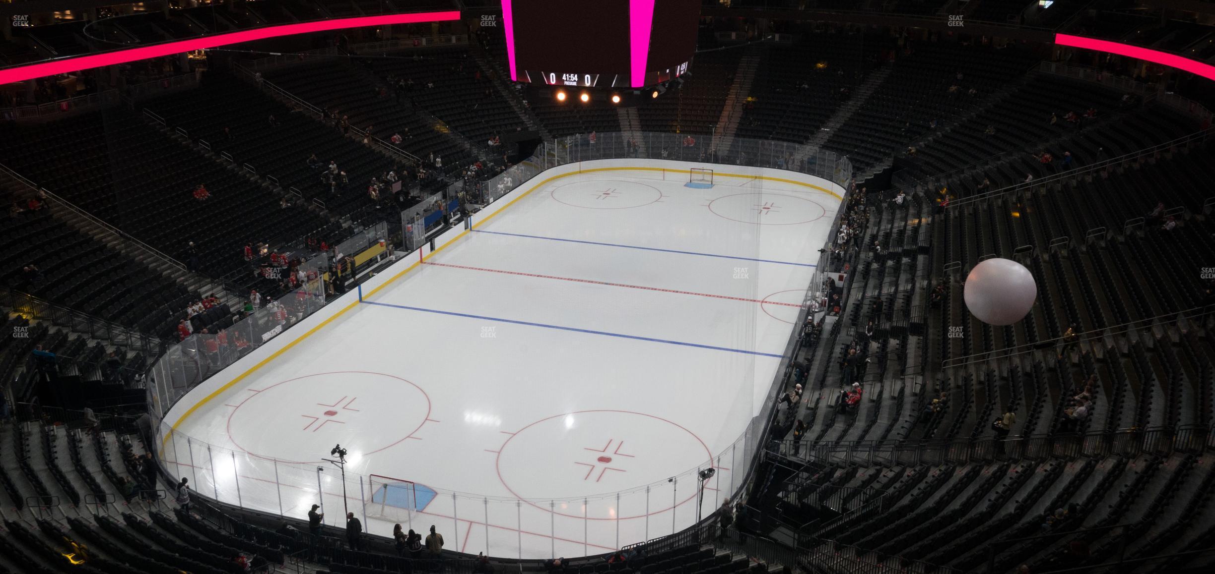 Seating view for T-Mobile Arena Section 216