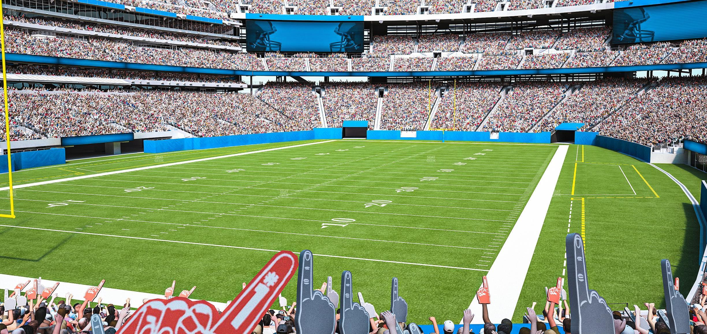 Seating view for MetLife Stadium Section 123