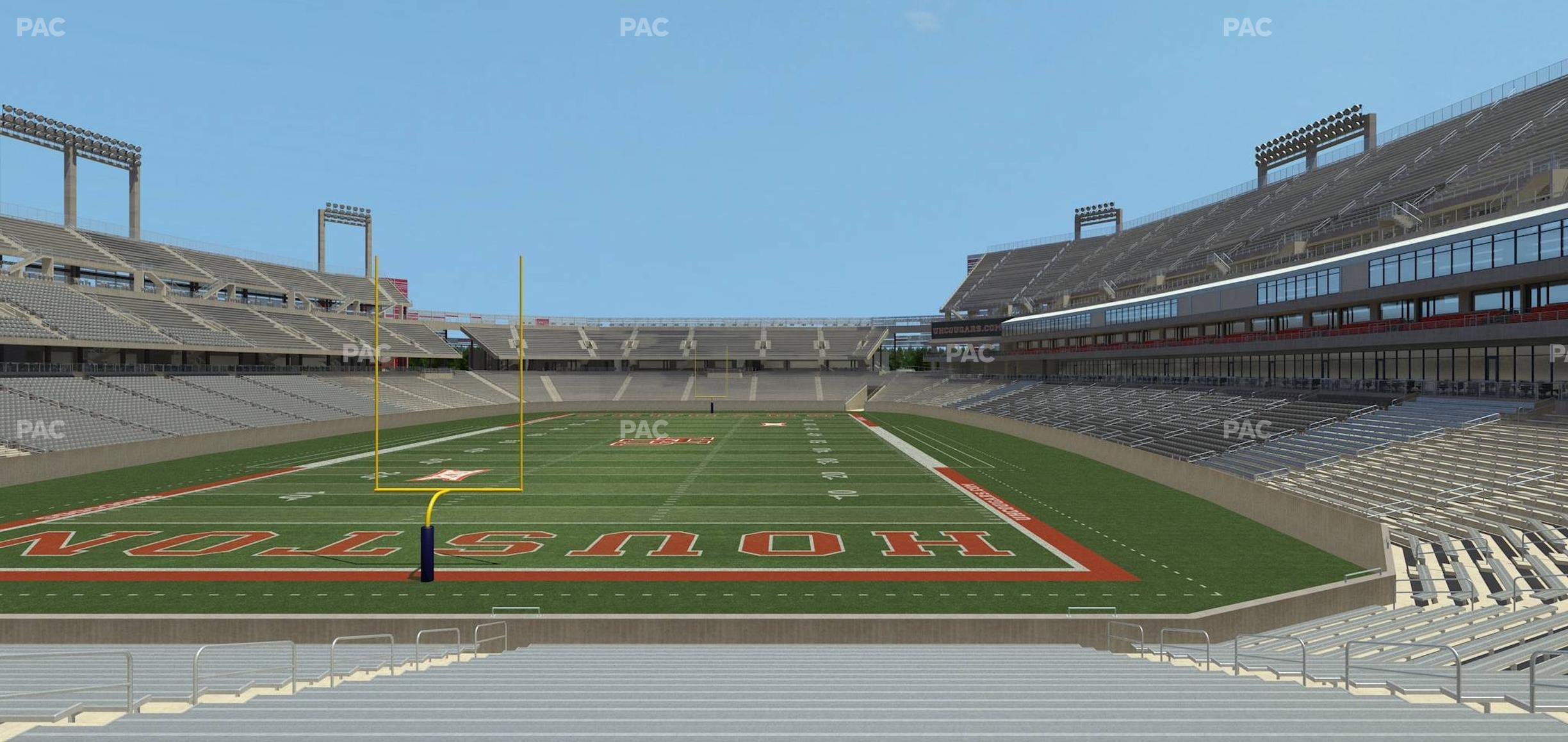 Seating view for TDECU Stadium Section 119