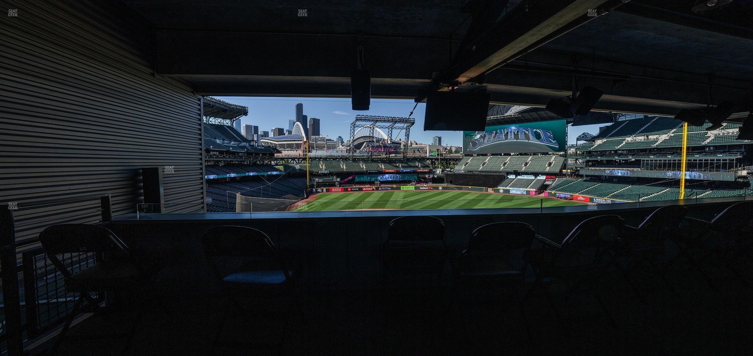 Seating view for T-Mobile Park Section 227 Loge 2